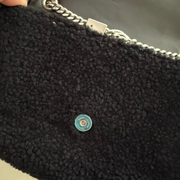 Saint Laurent Small Shearling Monogram Kate Bag - Picture 4 of 12